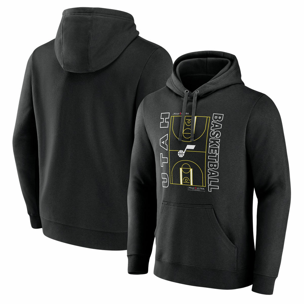 Utah Jazz Michelob Ultra Full Court Pullover Hoodie - Black - NBA