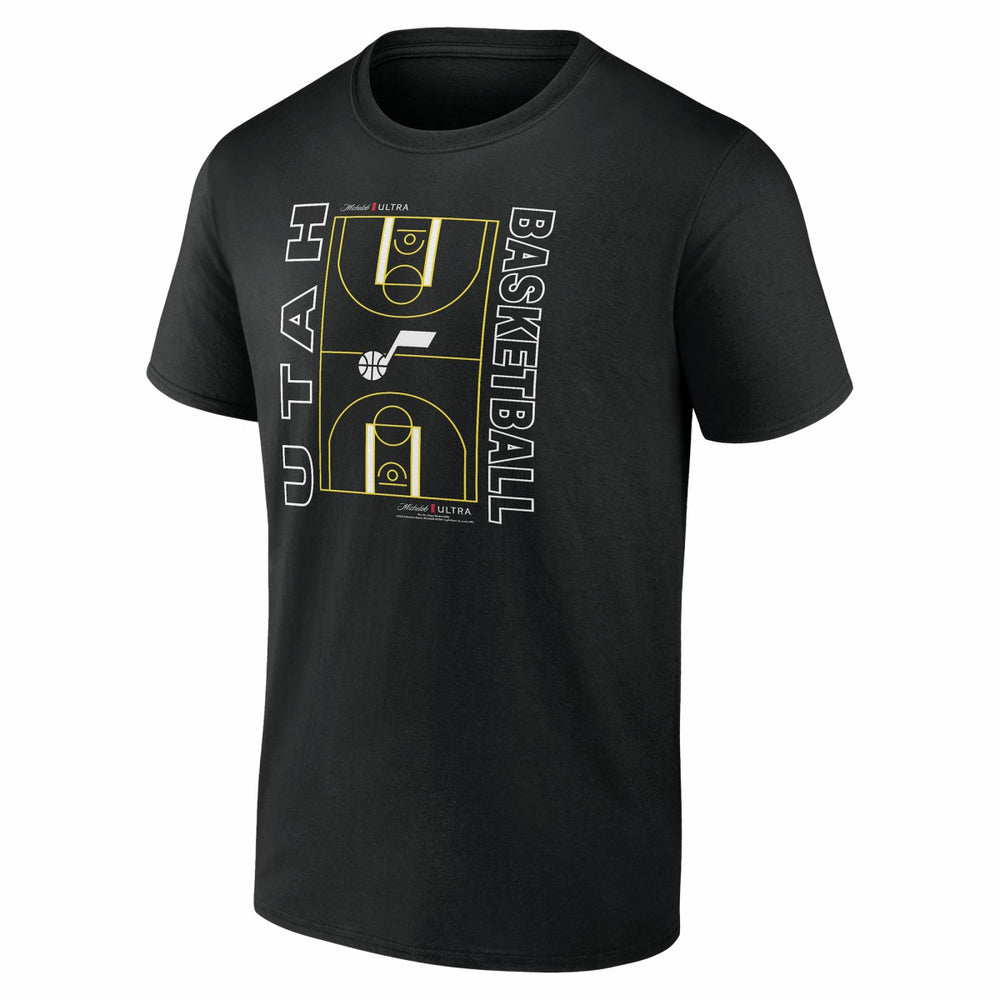 Utah Jazz Michelob Ultra Full Court T-Shirt - Black - NBA