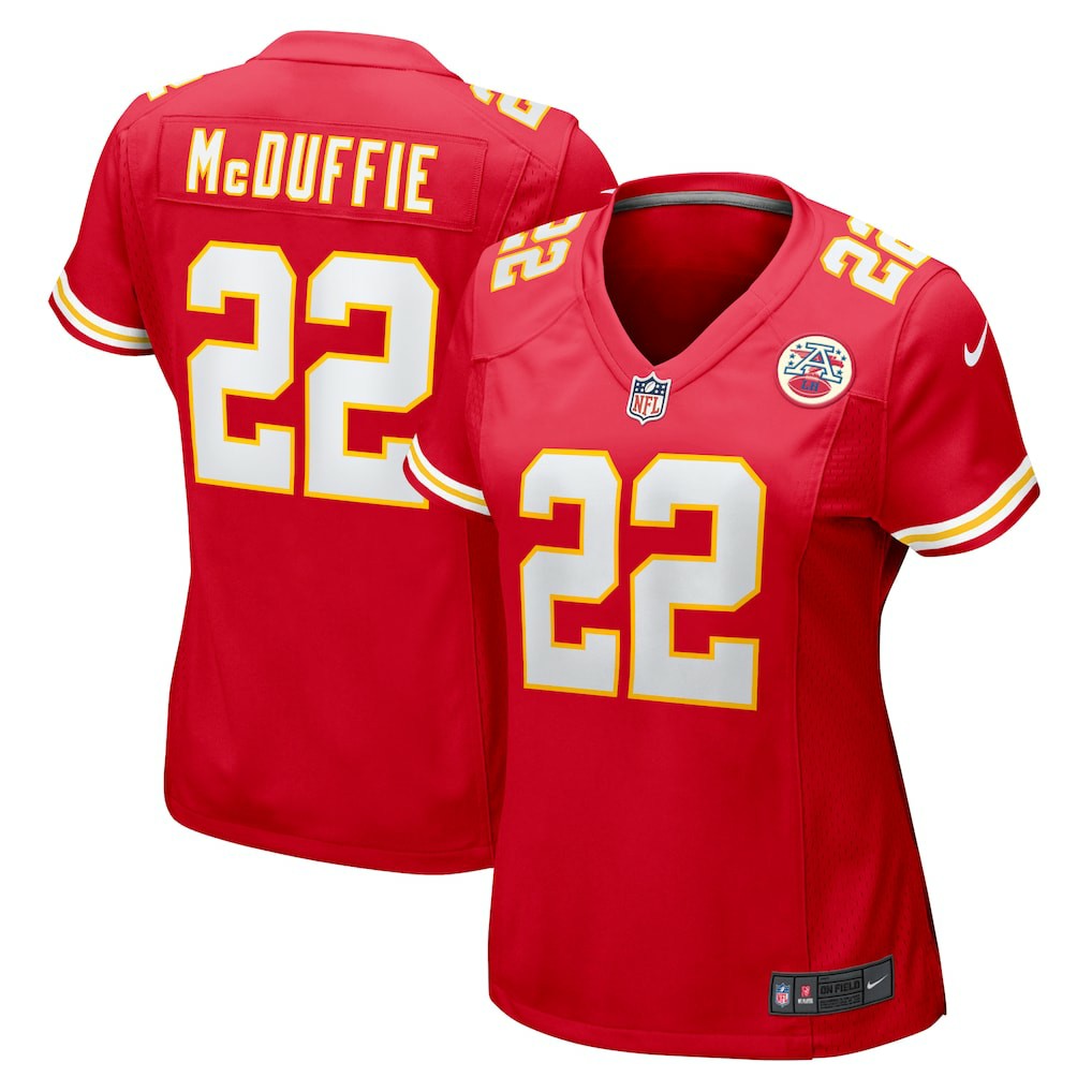 Trent McDuffie Kansas City Chiefs Women's Game Jersey Red | Nike for Sale