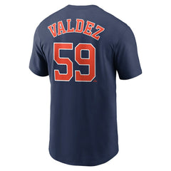 Framber Valdez Houston Astros Nike Fuse Name & Number T-Shirt - MLB