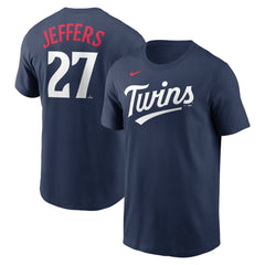 Ryan Jeffers Minnesota Twins Nike Player Name & Number T-Shirt - MLB