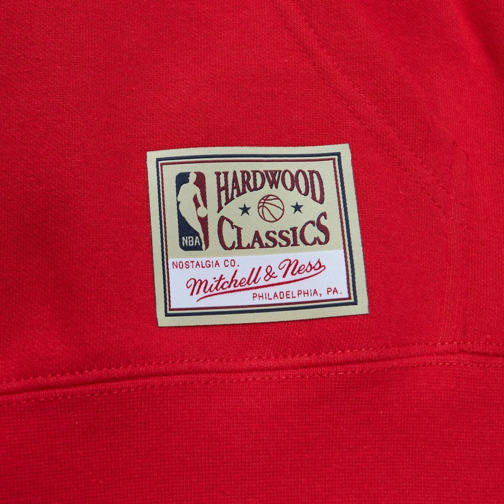 Chicago Bulls x Tats Cru Hardwood Classics Brick Pullover Hoodie Red - NBA