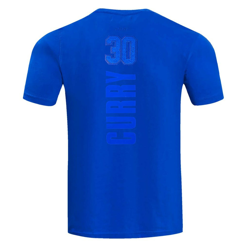 Stephen Curry Golden State Warriors Pro Standard Triple Tonal Player T-Shirt Royal - NBA