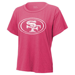 Brock Purdy San Francisco 49ers Majestic Threads Women's Name & Number T-Shirt Pink | NFL