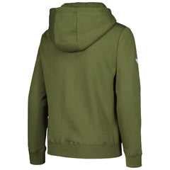 Vegas Golden Knights Levelwear Youth Podium Fleece Pullover Hoodie - Olive - NHL