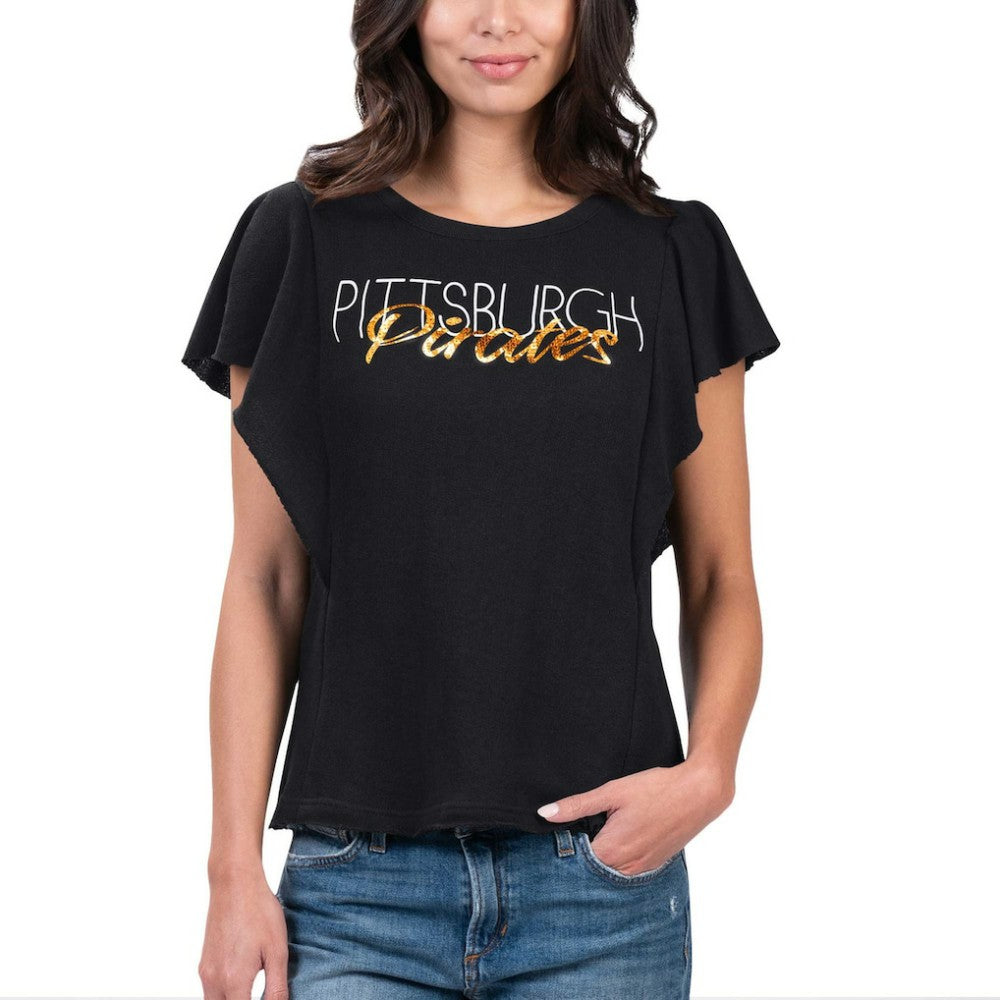 Pittsburgh Pirates G-III 4Her by Carl Banks Women's Crowd Wave T-Shirt - MLB