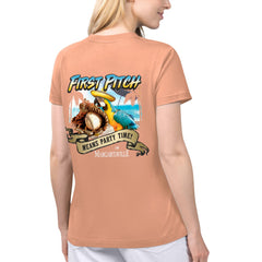 St. Louis Cardinals Margaritaville Women's Game Time V-Neck T-Shirt - MLB