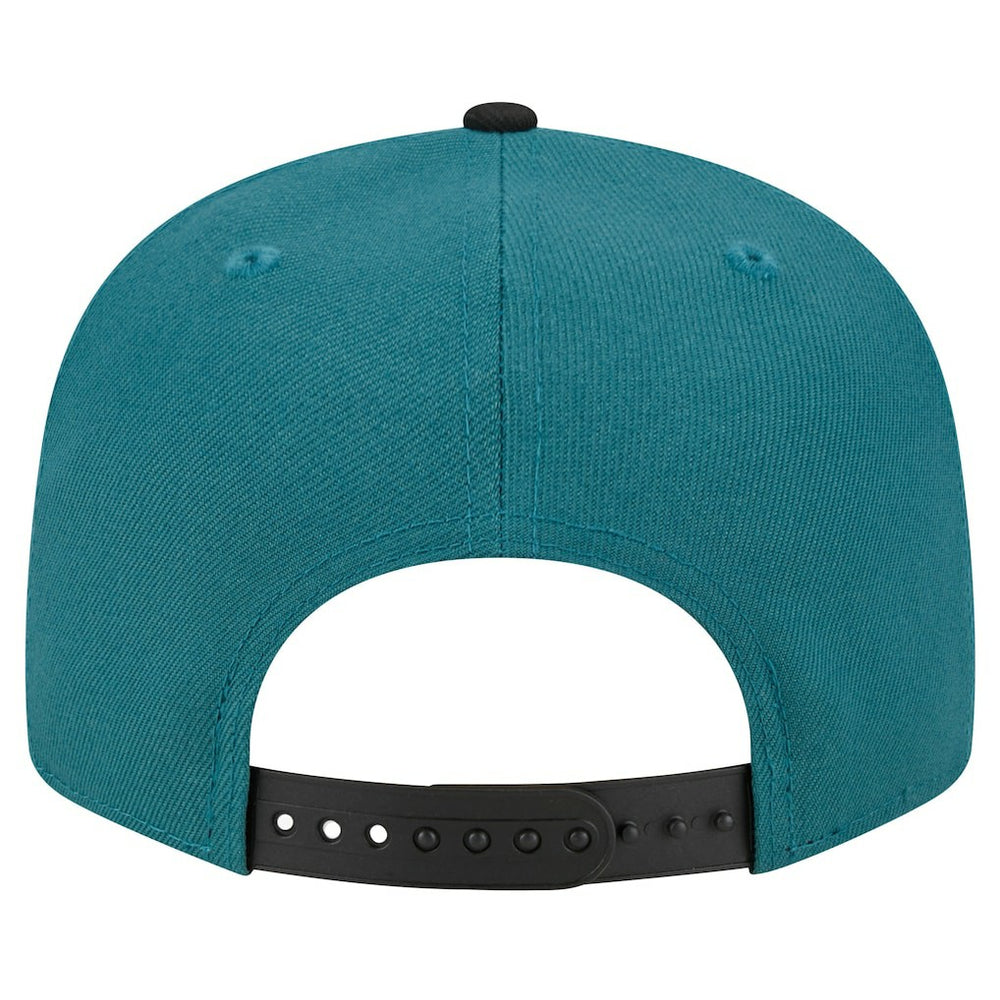 Philadelphia Eagles New Era Team Establish 9FIFTY Snapback Hat Midnight Green/Black | NFL