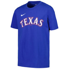 Leody Taveras Texas Rangers Nike Youth Name & Number T-Shirt - MLB