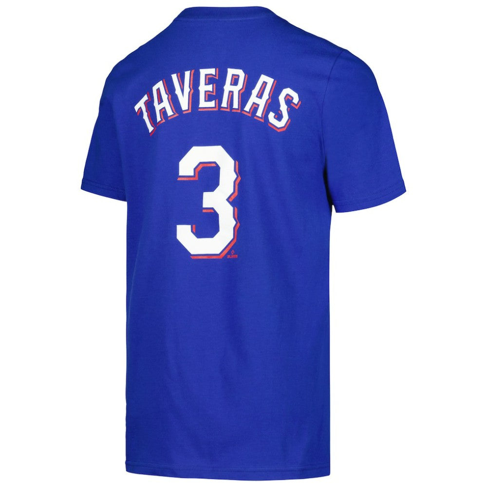 Leody Taveras Texas Rangers Nike Youth Name & Number T-Shirt - MLB