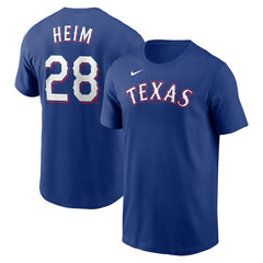 Jonah Heim Texas Rangers Nike Youth Name & Number T-Shirt - MLB