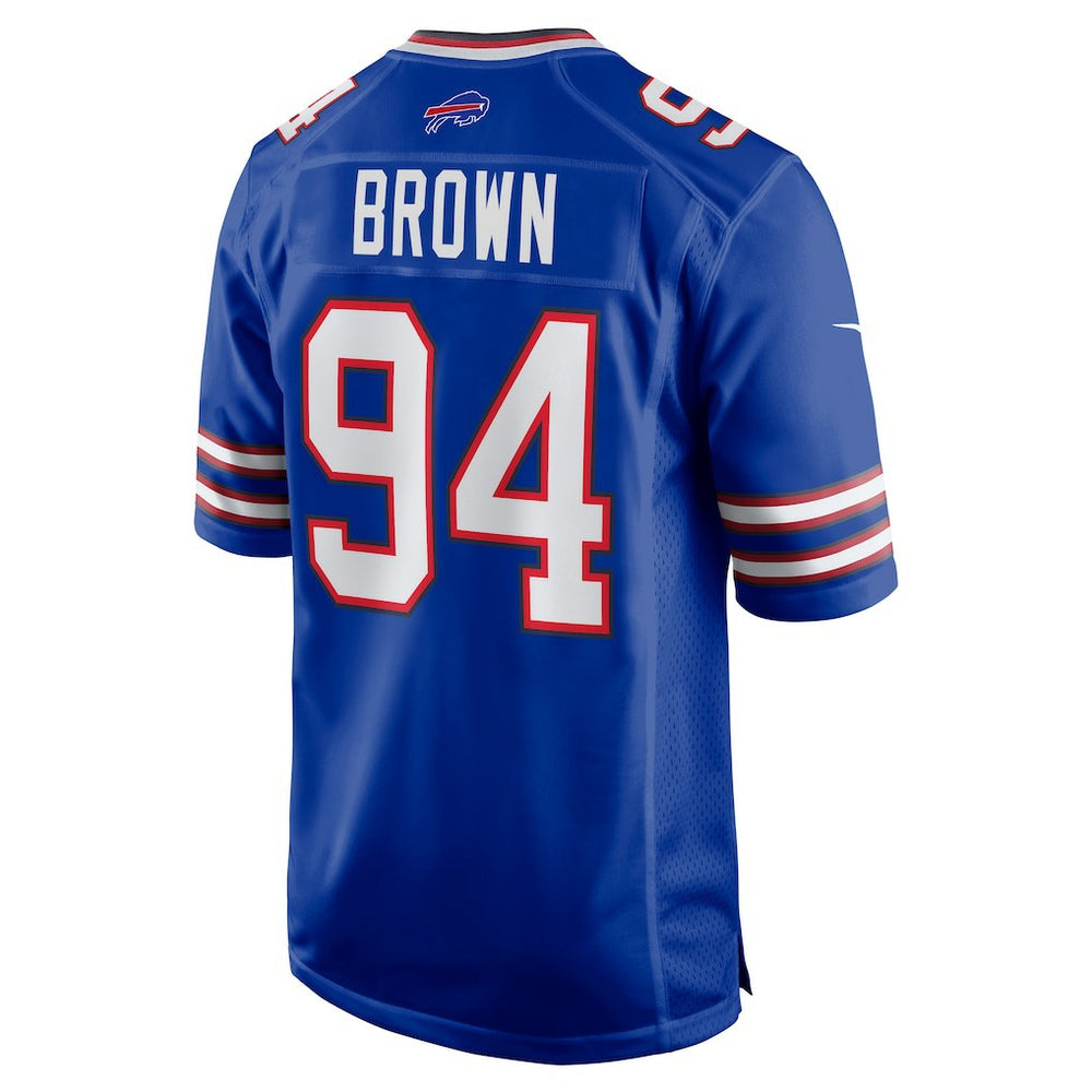 Andrew Brown Buffalo Bills Game Jersey Royal | Nike for Sale