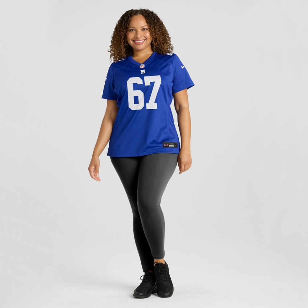 Justin Pugh New York Giants Women's Game Jersey Royal | Nike for Sale