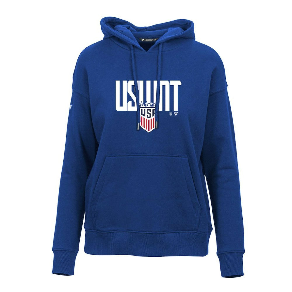USWNT Levelwear Women's Adorn Mascot Pullover Hoodie Royal - FIFA World CUP