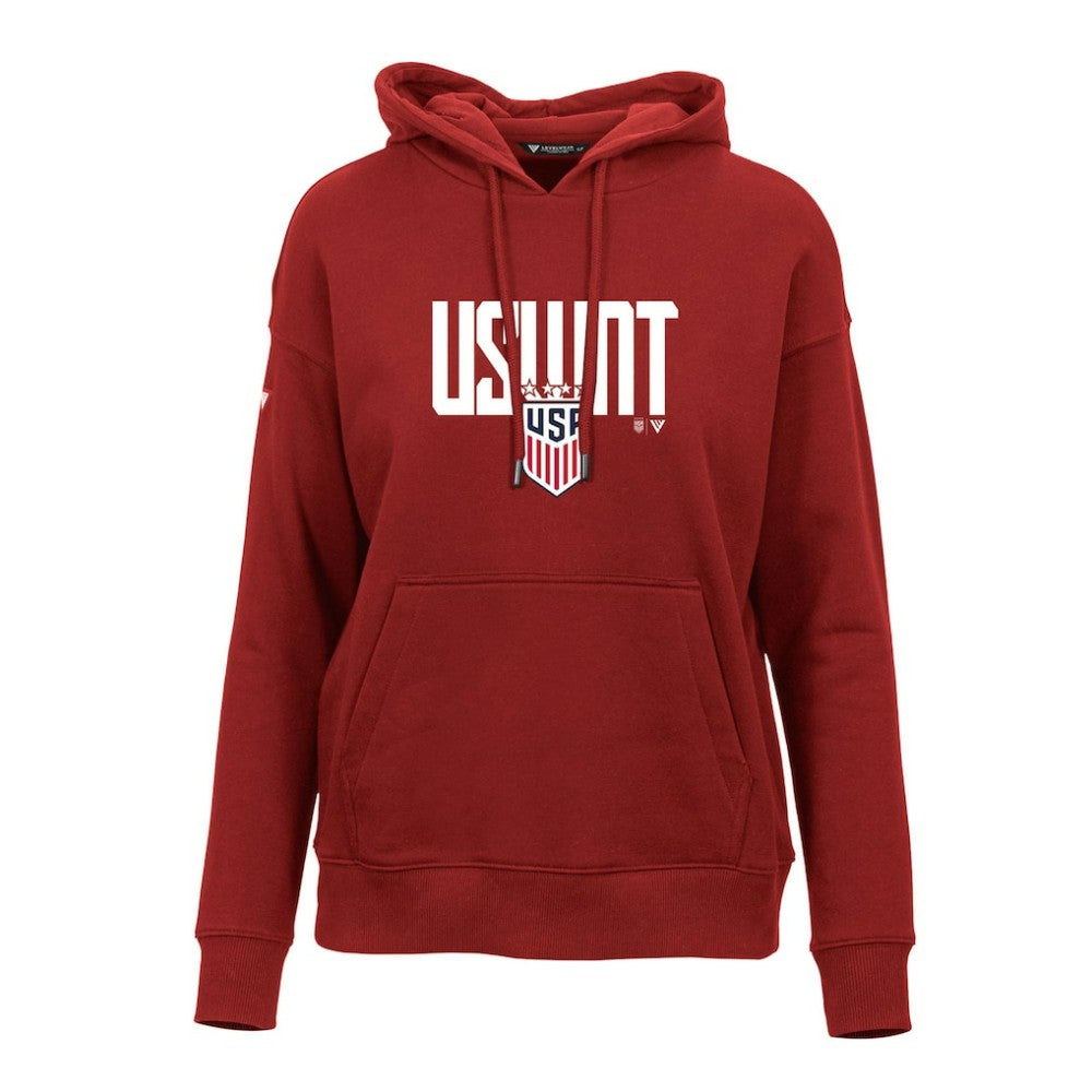 USWNT Levelwear Women's Adorn Mascot Pullover Hoodie Red - FIFA World CUP