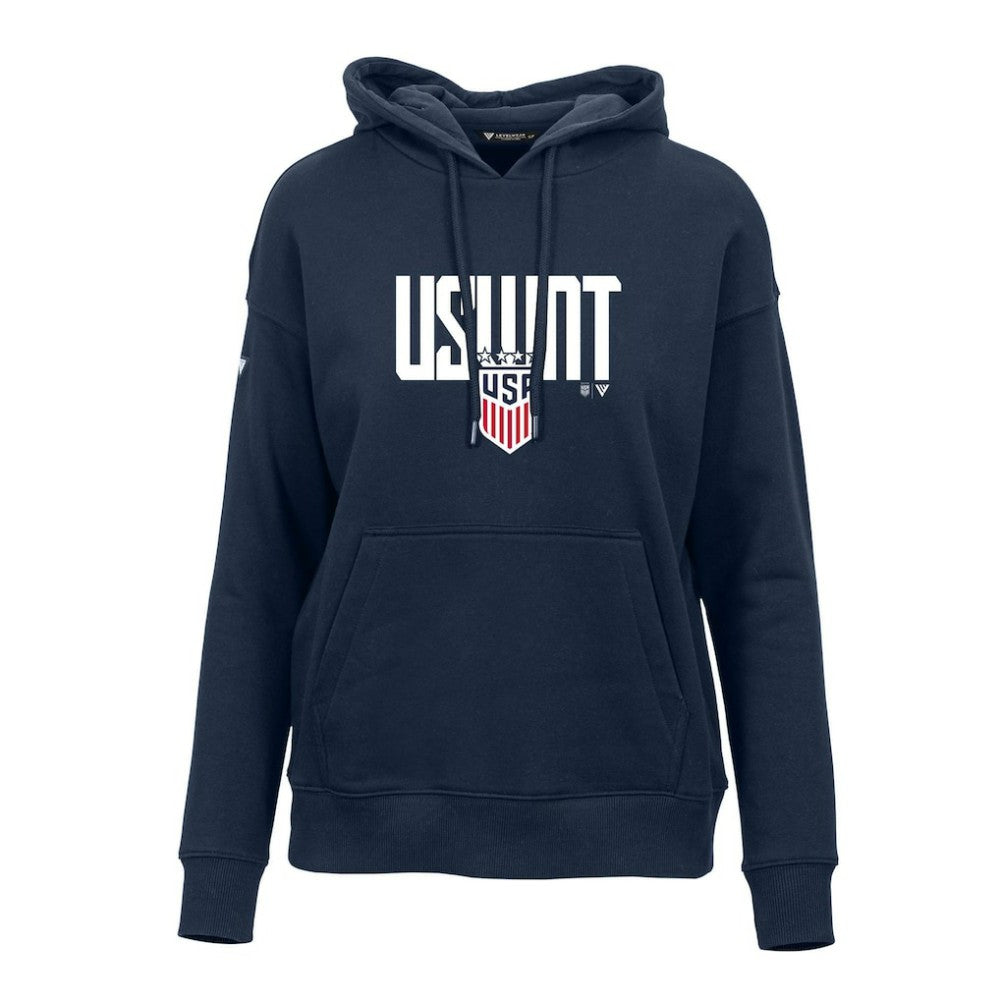 USWNT Levelwear Women's Adorn Mascot Pullover Hoodie Navy - FIFA World CUP