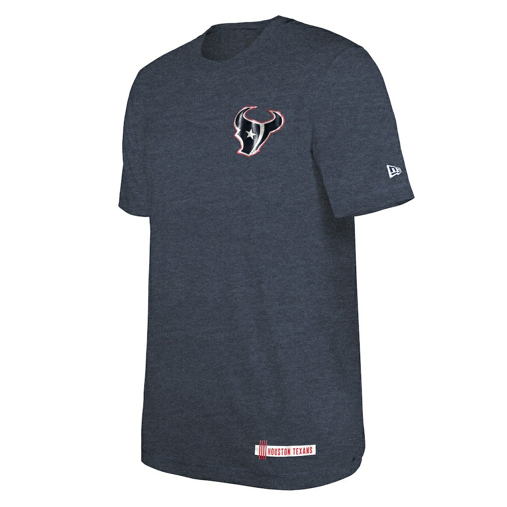 Houston Texans New Era 2024 NFL Training Camp T-Shirt Heather Navy | NFL