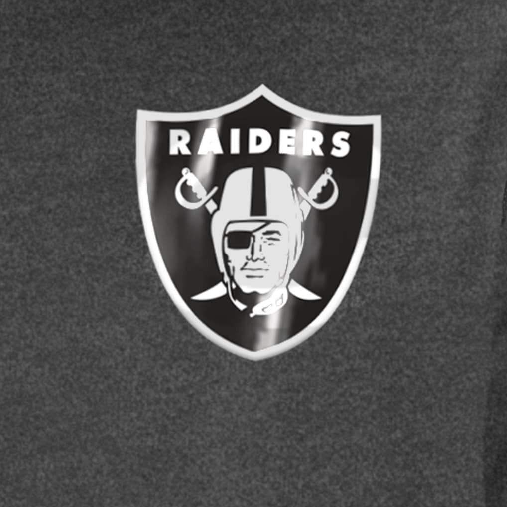 Las Vegas Raiders New Era 2024 NFL Training Camp T-Shirt Heather Black | NFL