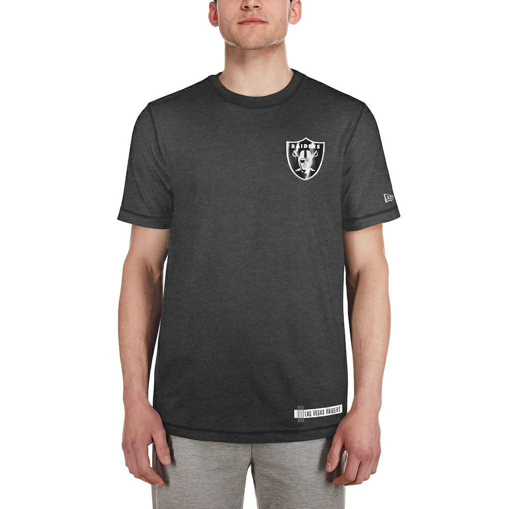 Las Vegas Raiders New Era 2024 NFL Training Camp T-Shirt Heather Black | NFL