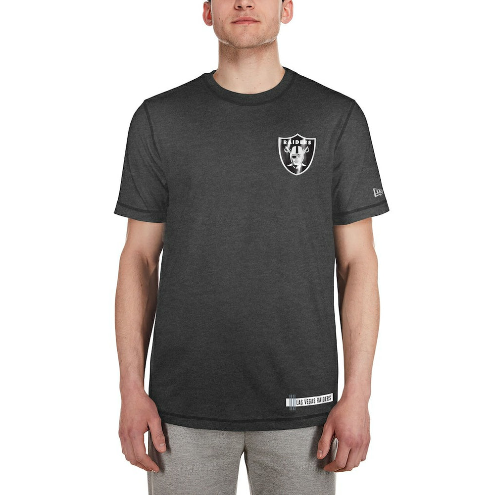 Las Vegas Raiders New Era 2024 NFL Training Camp T-Shirt Heather Black | NFL
