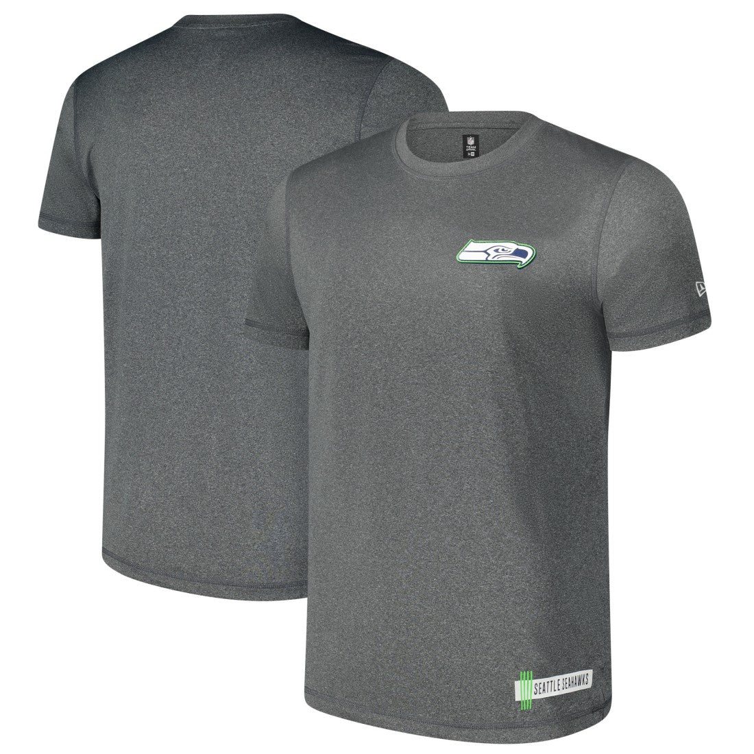 Seattle Seahawks New Era 2024 NFL Training Camp T-Shirt Heather Charcoal | NFL