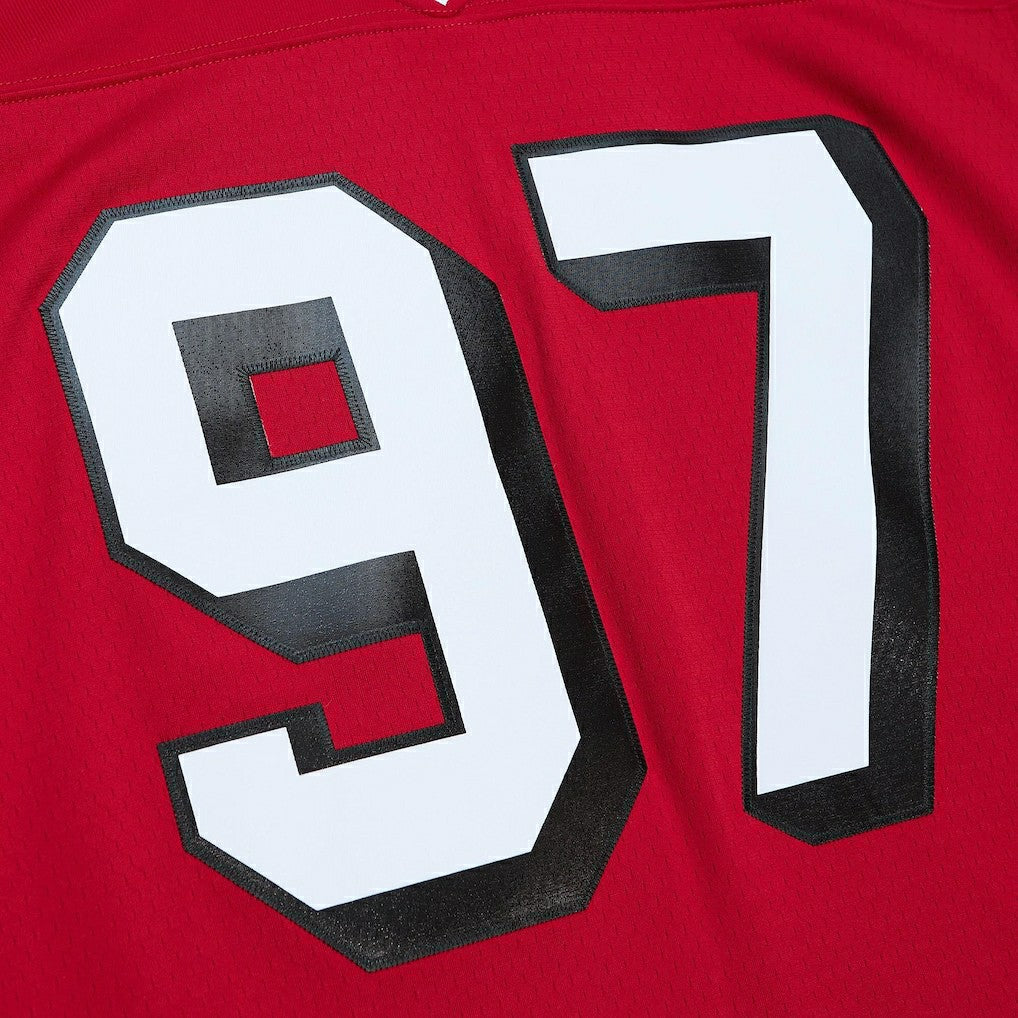 Bryant Young San Francisco 49ers Legacy Replica Jersey Scarlet | Mitchell & Ness