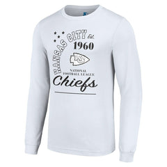 Kansas City Chiefs Starter Arch City Long Sleeve T-Shirt White | NFL