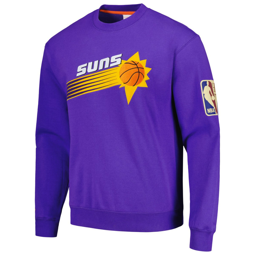 Phoenix Suns Hardwood Classics There and Back Pullover Sweatshirt Purple - NBA