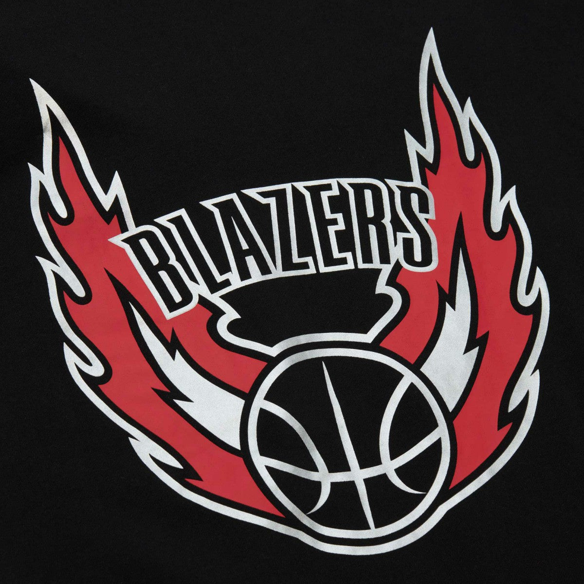 Portland Trail Blazers Hardwood Classics There and Back Pullover Sweatshirt Black - NBA