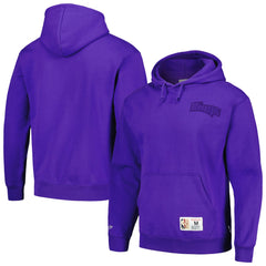 Sacramento Kings Hardwood Classics Tonal Pullover Hoodie Purple - NBA