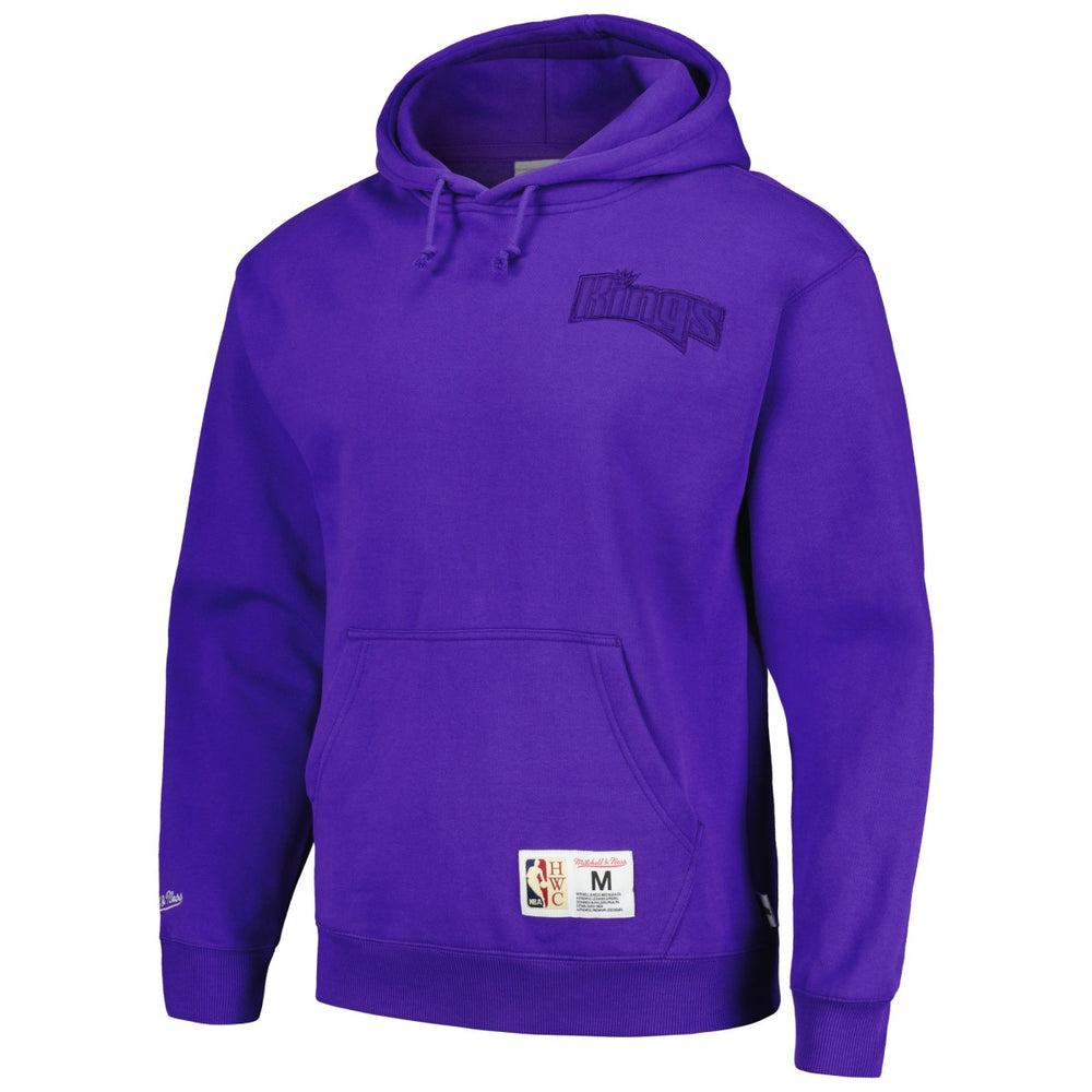 Sacramento Kings Hardwood Classics Tonal Pullover Hoodie Purple - NBA