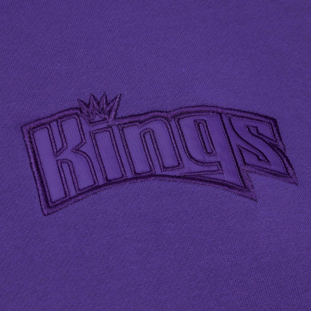 Sacramento Kings Hardwood Classics Tonal Pullover Hoodie Purple - NBA