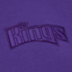 Sacramento Kings Hardwood Classics Tonal Pullover Hoodie Purple - NBA