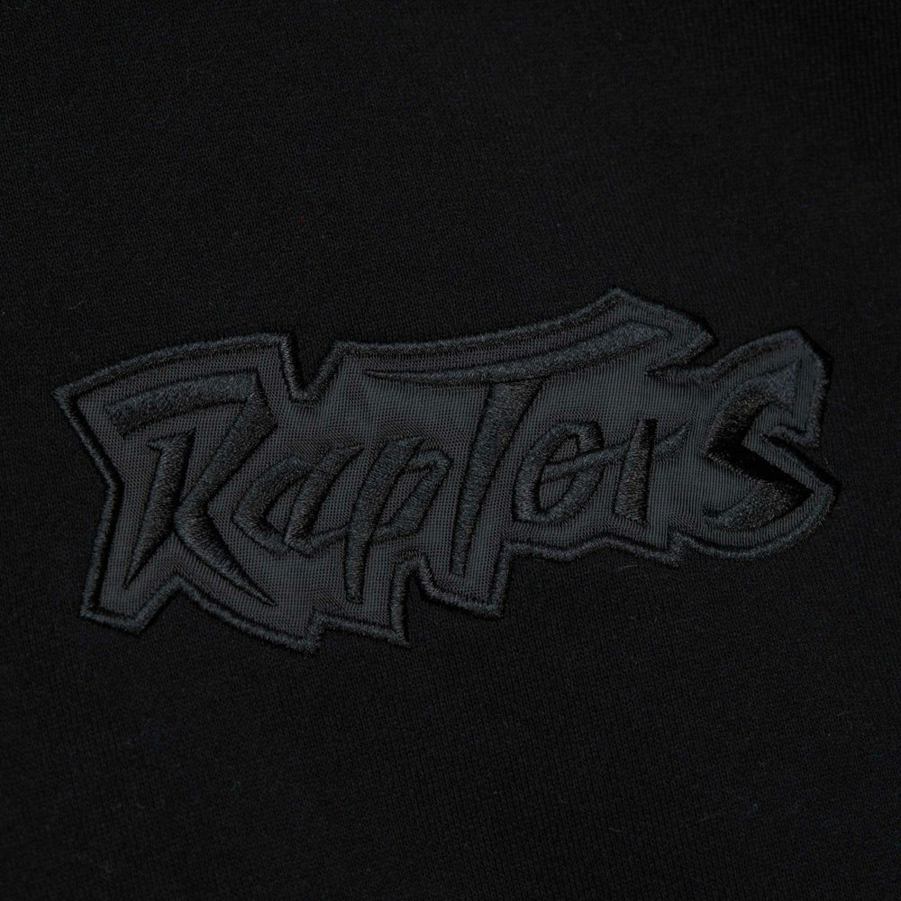 Toronto Raptors Hardwood Classics Tonal Pullover Hoodie Black - NBA