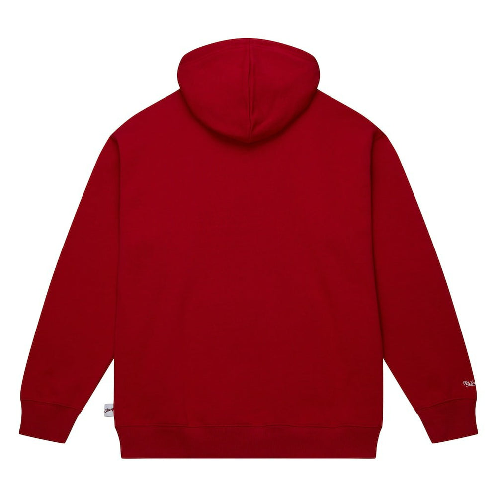 Chicago Bulls Hardwood Classics Tonal Pullover Hoodie Red - NBA