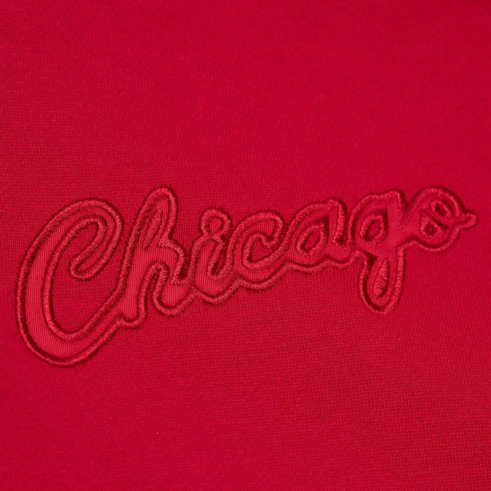 Chicago Bulls Hardwood Classics Tonal Pullover Hoodie Red - NBA
