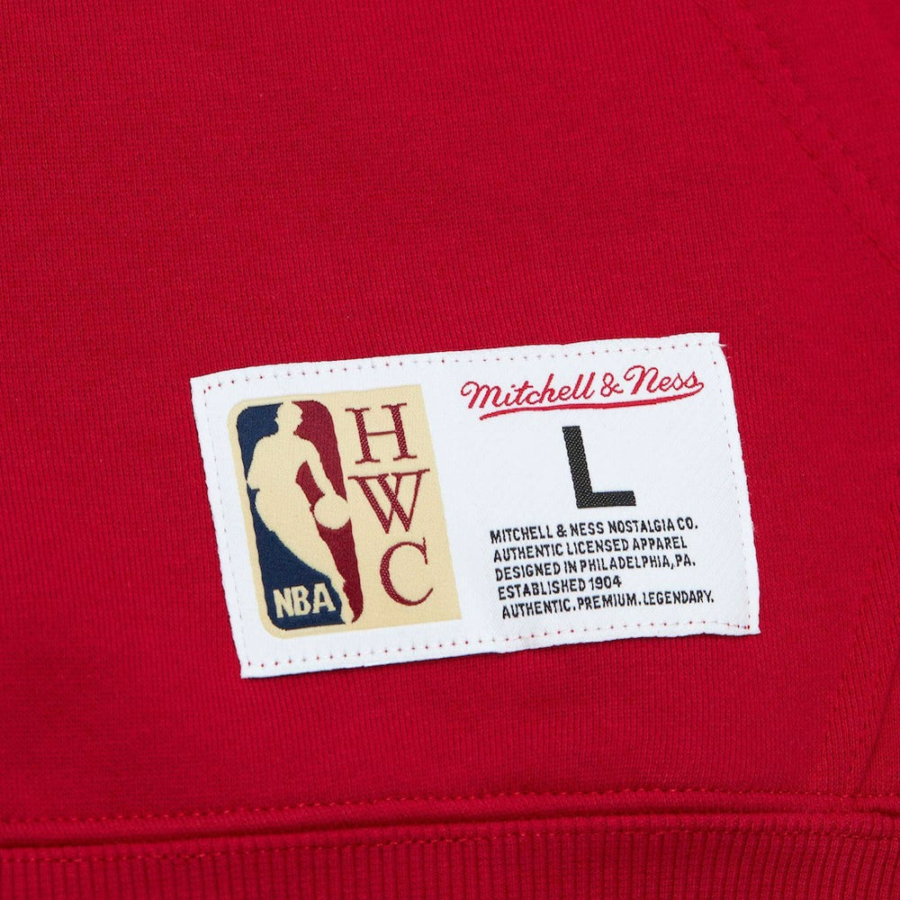 Chicago Bulls Hardwood Classics Tonal Pullover Hoodie Red - NBA
