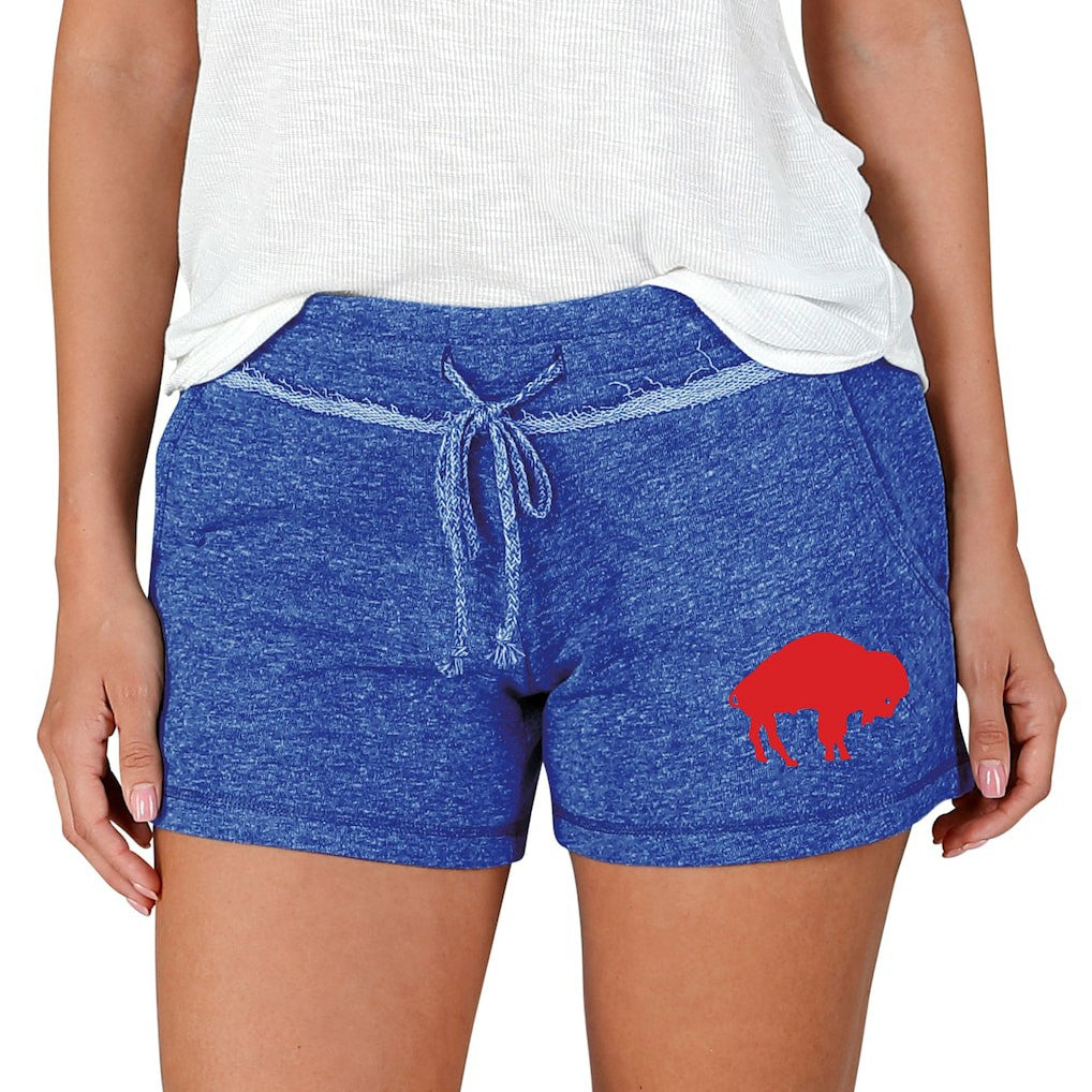 Buffalo Bills Concepts Sport Women's Mainstream Terry Lounge Shorts Royal | NFL
