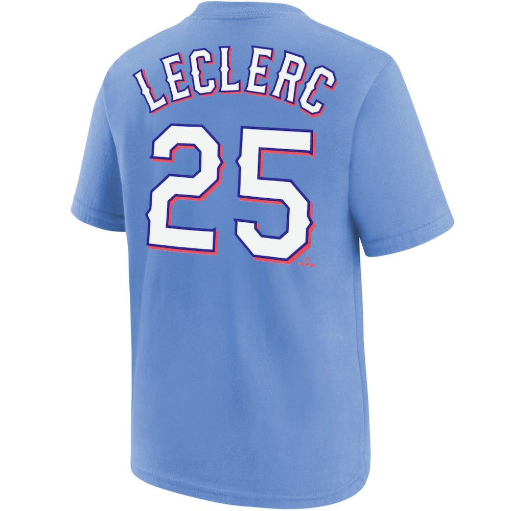 Jose Leclerc Texas Rangers Nike Youth Name & Number T-Shirt - MLB