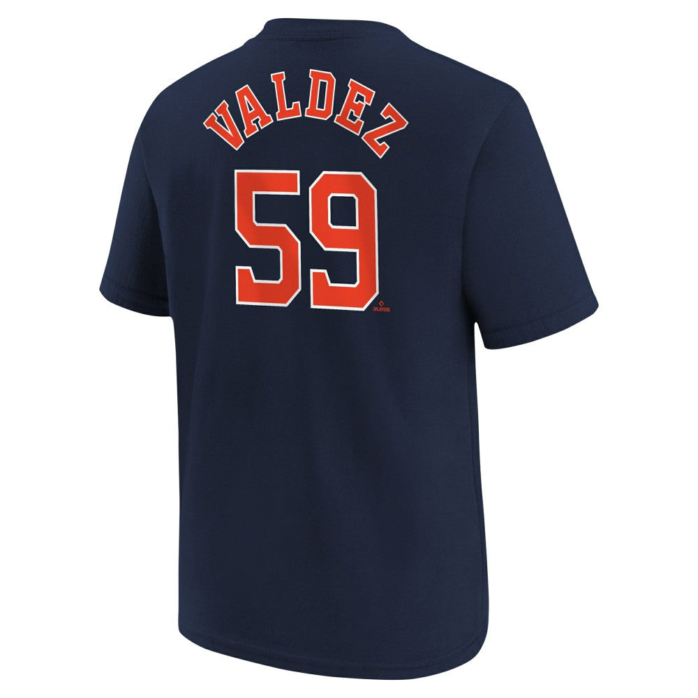 Framber Valdez Houston Astros Nike Youth Name & Number T-Shirt - MLB