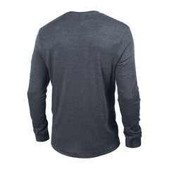 Seattle Kraken Champion Multi-Logo Tri-Blend Long Sleeve T-Shirt - Heather Navy - NHL