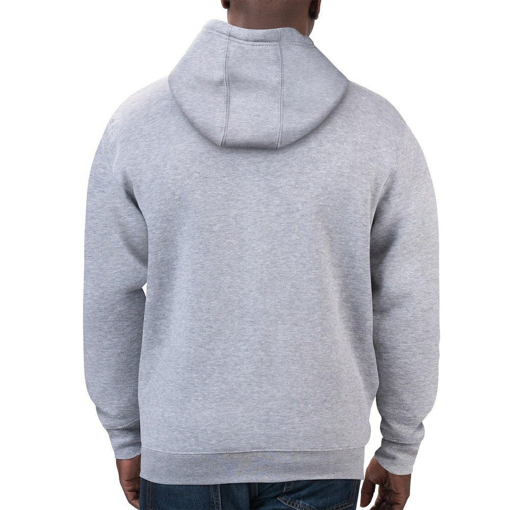 Philadelphia Eagles Starter Unisex Throwback Name Drop Pullover Hoodie Heather Gray | NFL