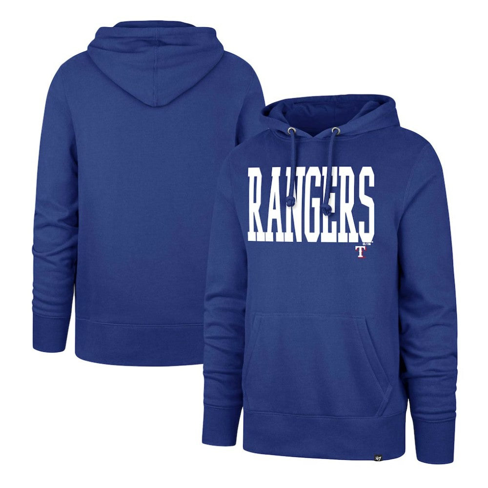 Texas Rangers '47 Dime Headline Pullover Hoodie - MLB