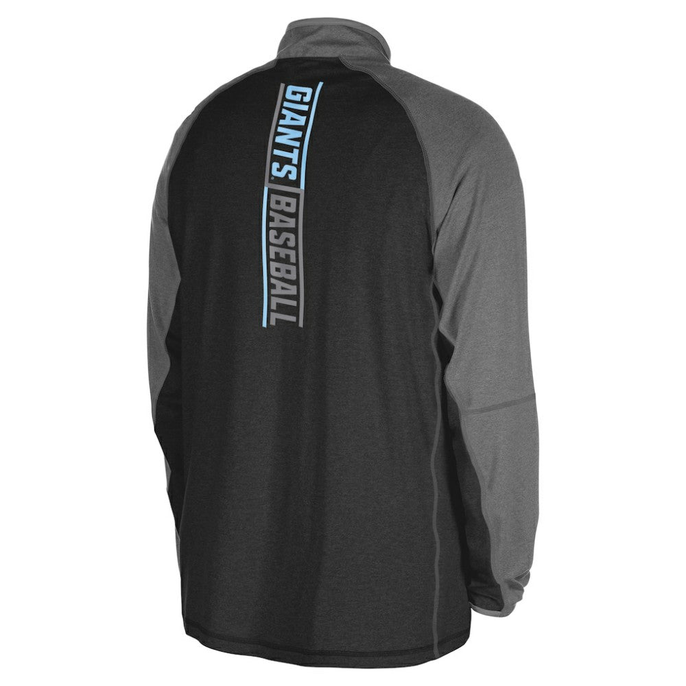 San Francisco Giants New Era Father's Day Raglan Quarter-Zip Top - MLB