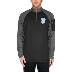 San Francisco Giants New Era Father's Day Raglan Quarter-Zip Top - MLB