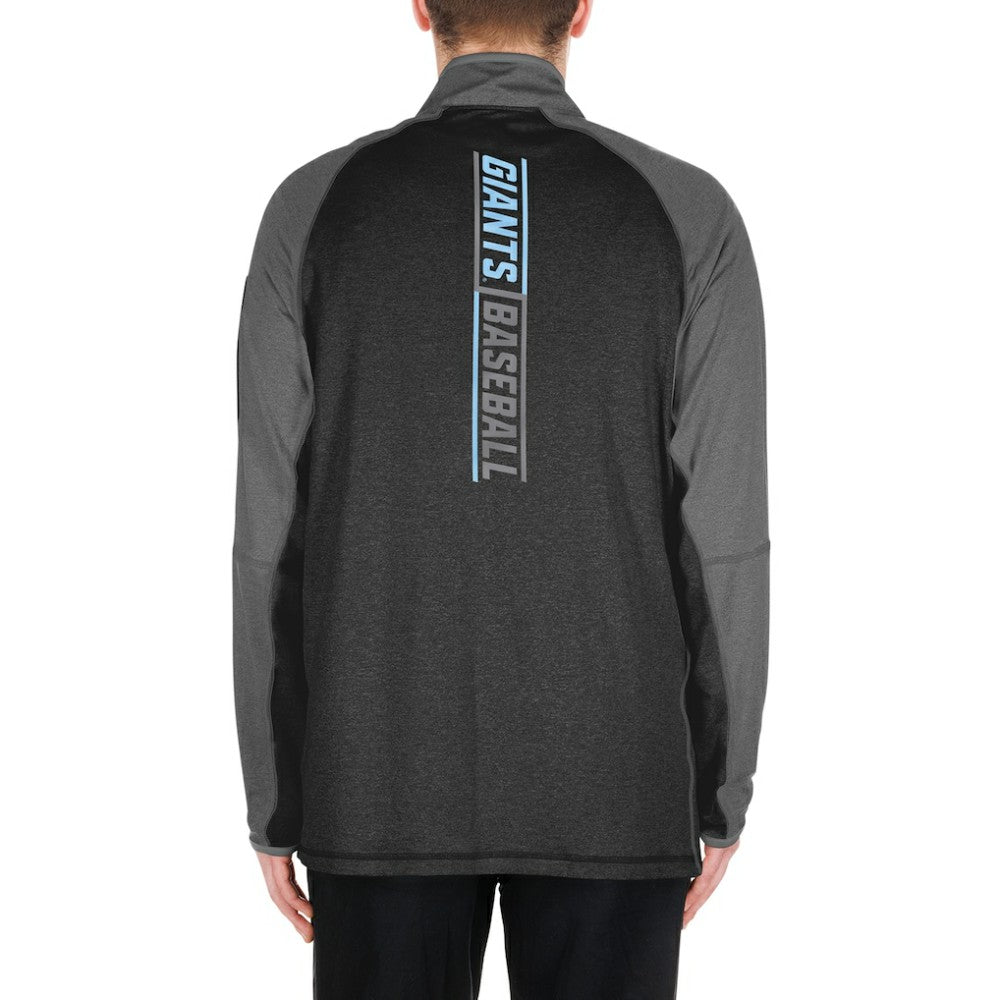 San Francisco Giants New Era Father's Day Raglan Quarter-Zip Top - MLB