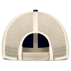 Dallas Cowboys Fundamentals Stripes Trucker Adjustable Hat Navy/Natural | Fanatics