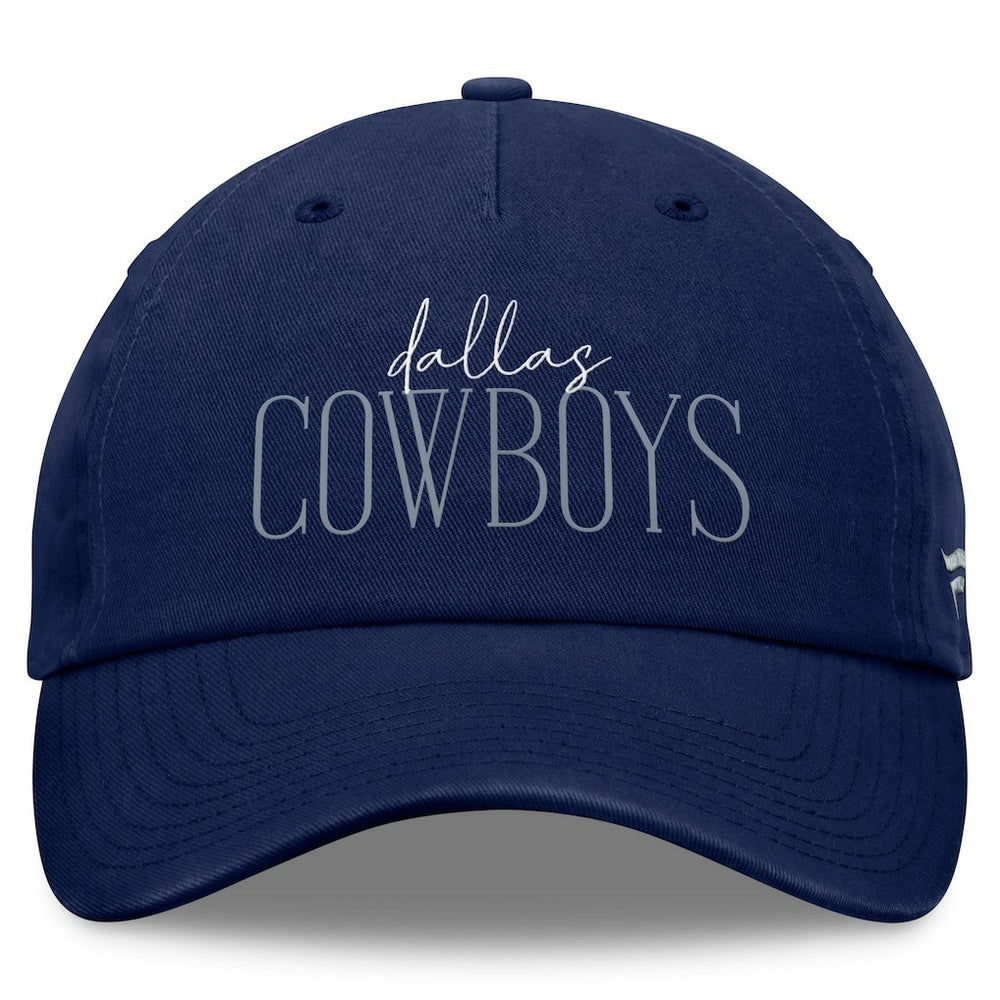 Dallas Cowboys Women's Fundamentals Review Adjustable Hat Navy | Fanatics