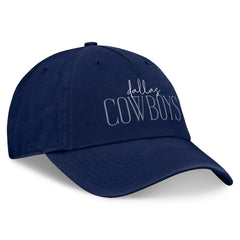 Dallas Cowboys Women's Fundamentals Review Adjustable Hat Navy | Fanatics