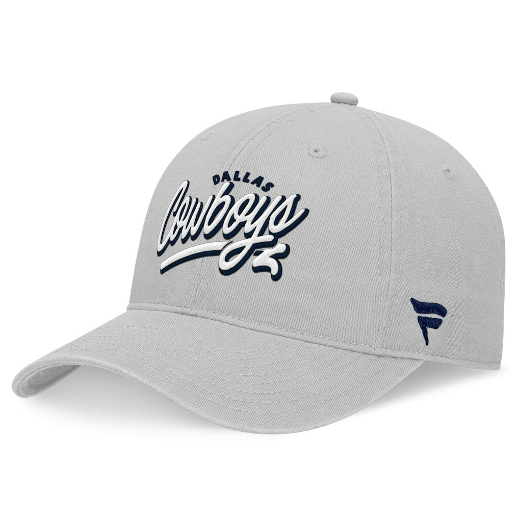 Dallas Cowboys Women's Rustic Kickoff Adjustable Hat  Gray | Fanatics